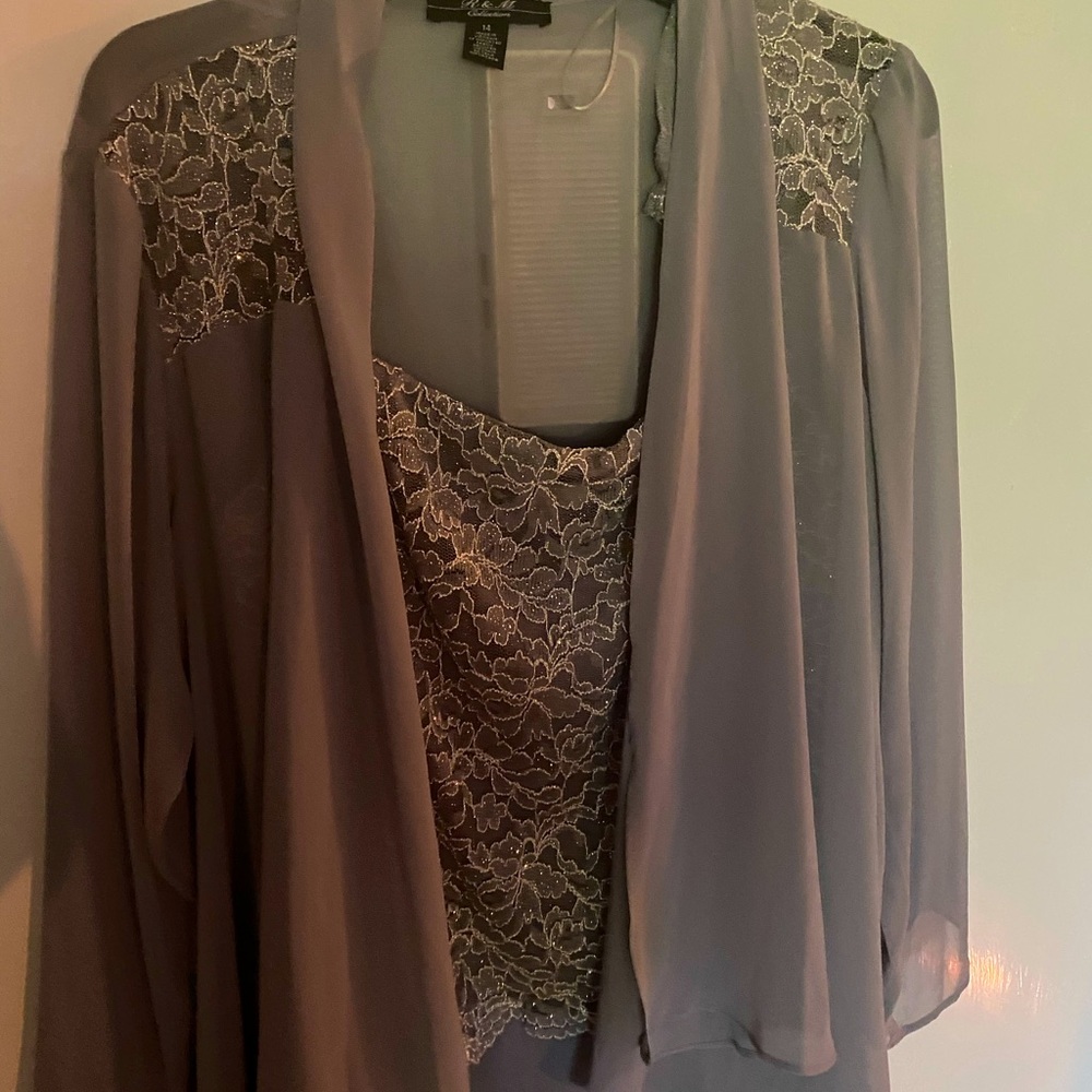 Mother of the bride 2 piece dress